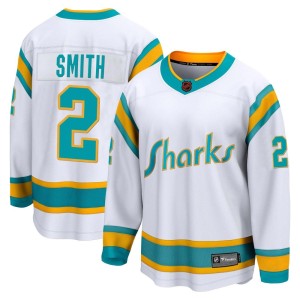 Youth San Jose Sharks Will Smith Fanatics Branded Breakaway Special Edition 2.0 Jersey - White