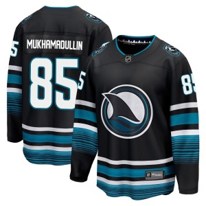 Youth San Jose Sharks Shakir Mukhamadullin Fanatics Branded Premier Breakaway Alternate Jersey - Black