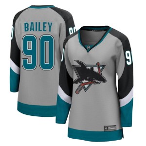 Women's San Jose Sharks Justin Bailey Fanatics Branded Breakaway 2020/21 Special Edition Jersey - Gray