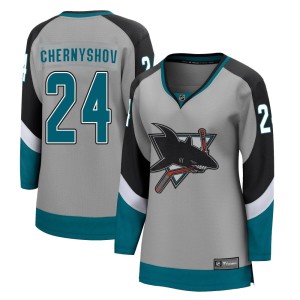 Women's San Jose Sharks Igor Chernyshov Fanatics Branded Breakaway 2020/21 Special Edition Jersey - Gray